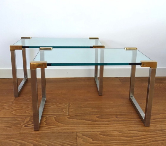 Image 1 of Tables d'appoint Peter Ghyczy T53 (lot de deux)