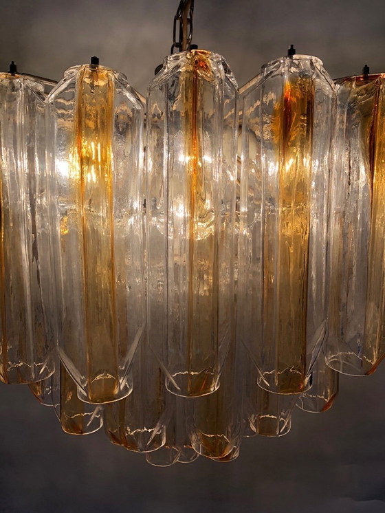 Image 1 of Venini murano chandelier 1970’s