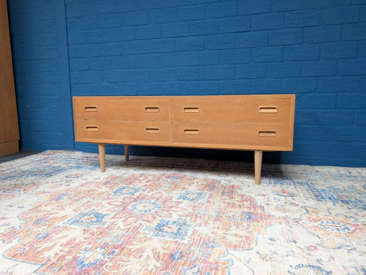 Commode basse vintage, Hundevad, années 1960