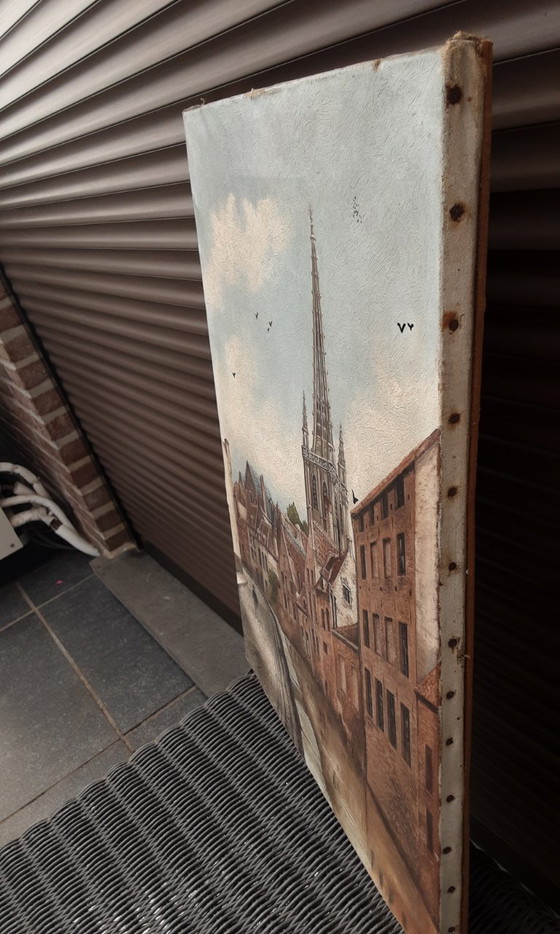 Image 1 of Charles Hagens , óleo sobre lienzo , 1905 , Lovaina