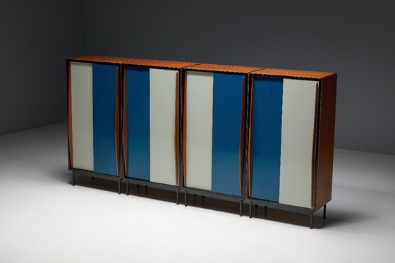 Image 1 of Armadi modernisti di Willy Van Der Meeren per Tubax, Belgio, anni '50