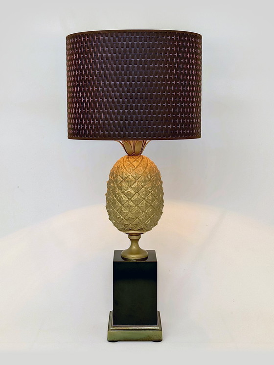 Image 1 of Tafellamp Le Dauphin "Pineapple Lamp" 1970