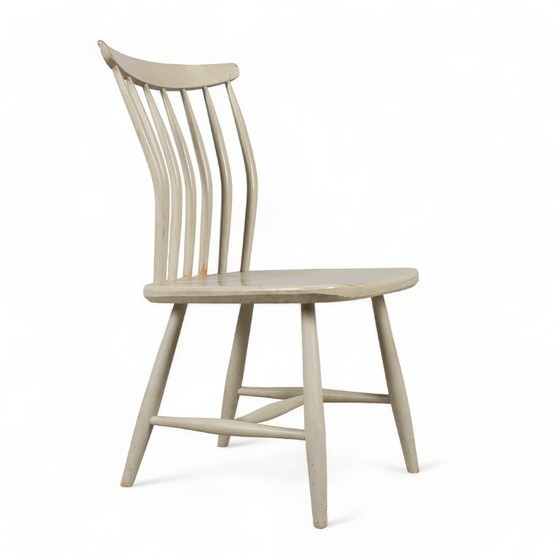 Image 1 of Set of 2 Vintage Scandinavian Akerblom Birch Chairs, Sweden, 1955