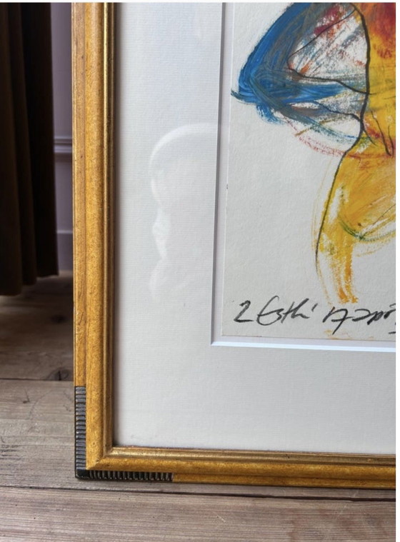 Image 1 of 🎨 Winston Huisman – Set of 2 original, signed artworks (framed)