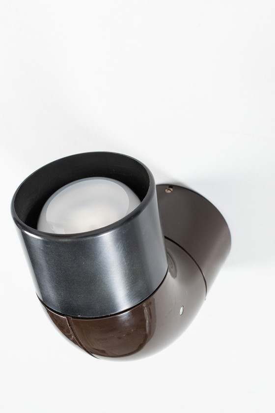 Image 1 of Brown plastic wall spotlight