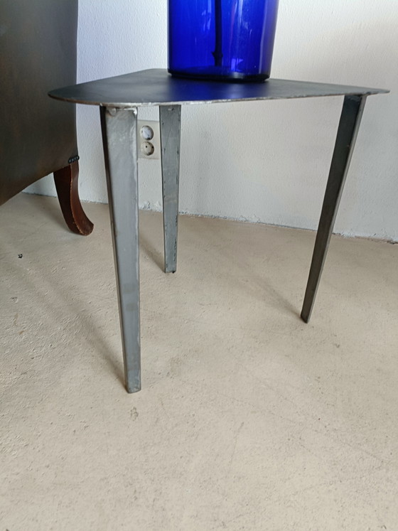 Image 1 of Triangular side table