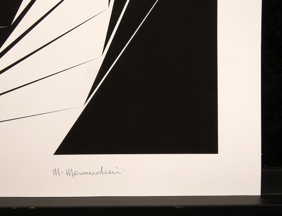 Image 1 of Morandini, Marcello - Composición 612A, 2018 - Giclée - Firmado a mano