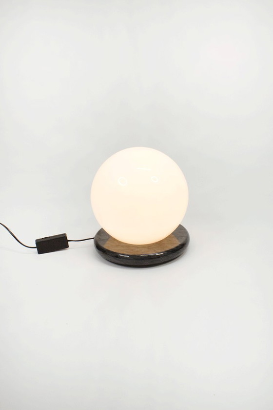 Image 1 of Vintage Marble Ball Lamp