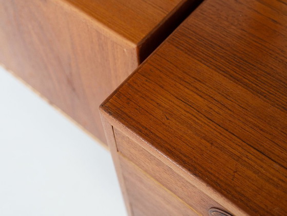Modulaire wandkast van teakhout, Deens design, jaren 60, ontworpen door Rud Thygesen en Johnny Sørensen, (photo 19 of 32)