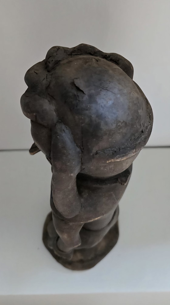 Image 1 of Seltene holzgeschnitzte Statue aus Sumatra