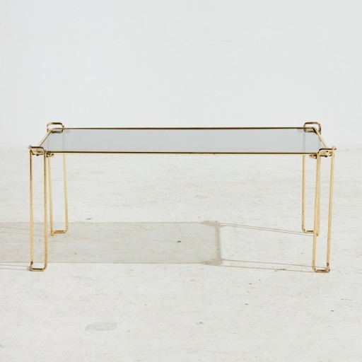 MK10338 Couchtisch aus Metall und Glas