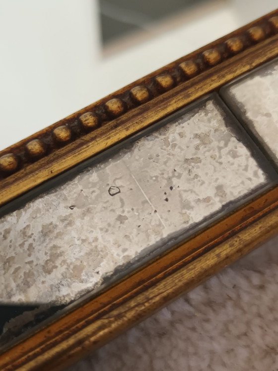 Image 1 of Large Antique French Parts Closes Mirror