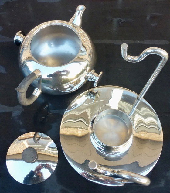 Image 1 of Edelstahl-Teekanne aus den 1950er Jahren