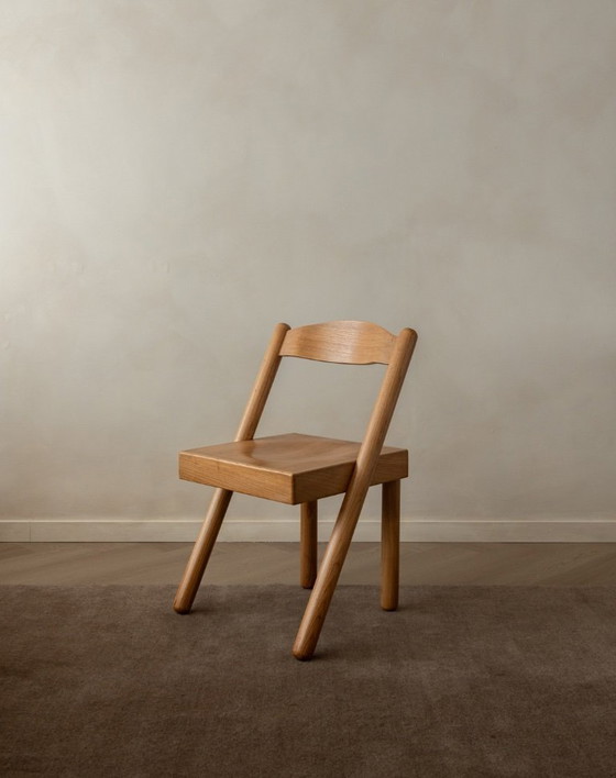 Image 1 of Sedie da pranzo vintage italiane Iva di Roberto Pamio e Renato Toso per Stilwood, 1972, set di 4