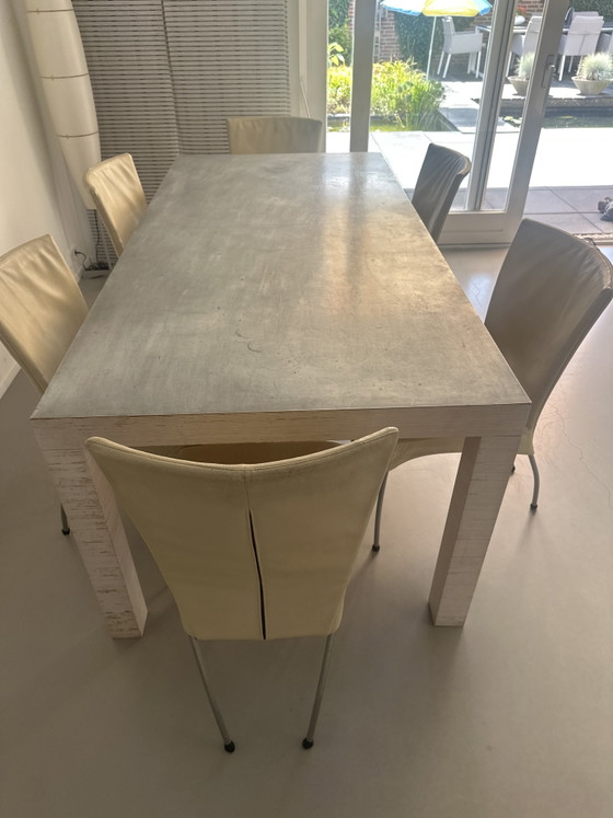 Dining table by Gerard v/Berg – Gerard van de Berg, Metal, Wood (photo 7 of 7)