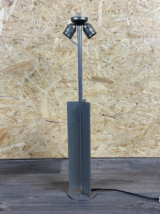 Image 1 of 2x 60er 70er Jahre XL Tischlampe Tischleuchte Aluminium Metall Space Age Design