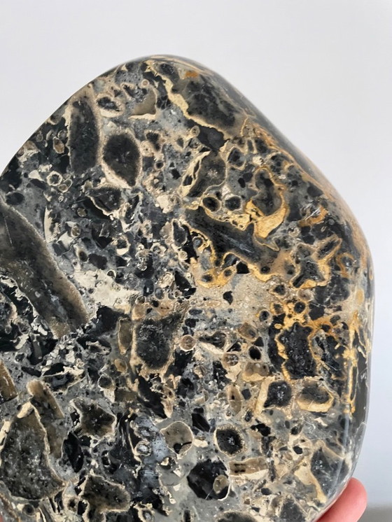 Image 1 of Bandeja de mármol macizo de mediados de siglo