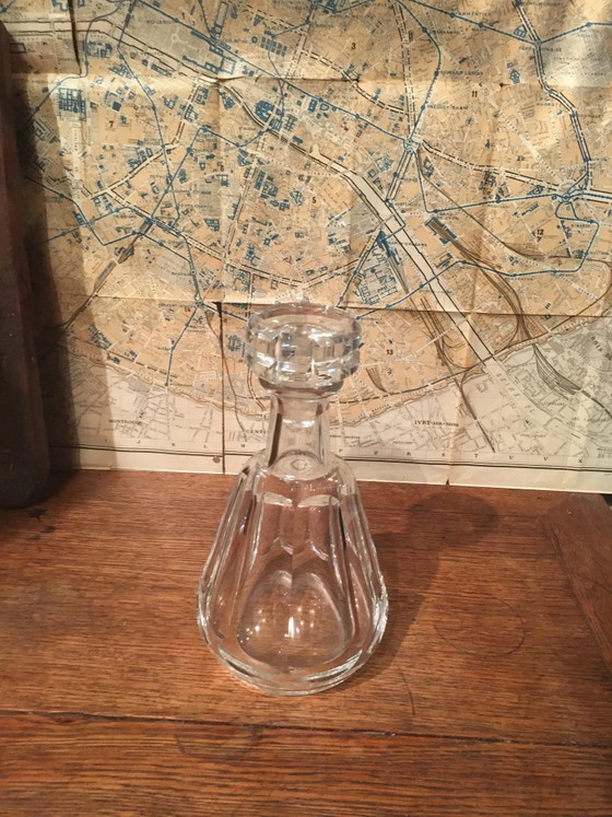 Decanter di cristallo "Baccarat" – Bicchieri e caraffe, Vetro, Vintage (photo 3 of 8)