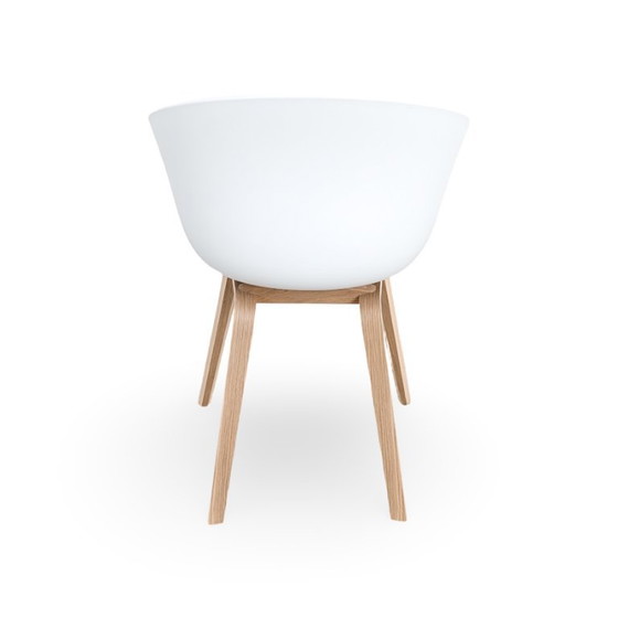 Image 1 of Set van 4 Hay AAC 22 fauteuils, ontwerp van Hee Welling, wit