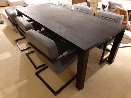 Breton armchairs (set of 6) *