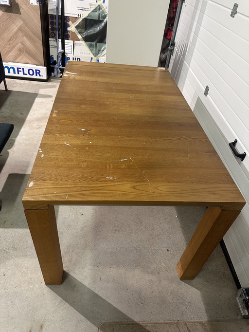 Leolux Extendable Dining Table Wood - 160/90 cm