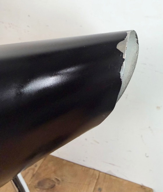 Image 1 of Lampada da tavolo vintage nera di Josef Hůrka per Napako, anni '60