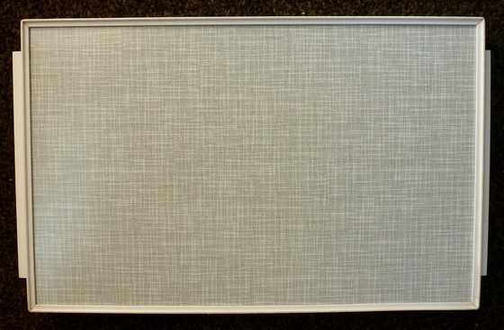 Image 1 of 2x Vassoi vintage in plastica, utilizzabili anche come decorazione da parete.