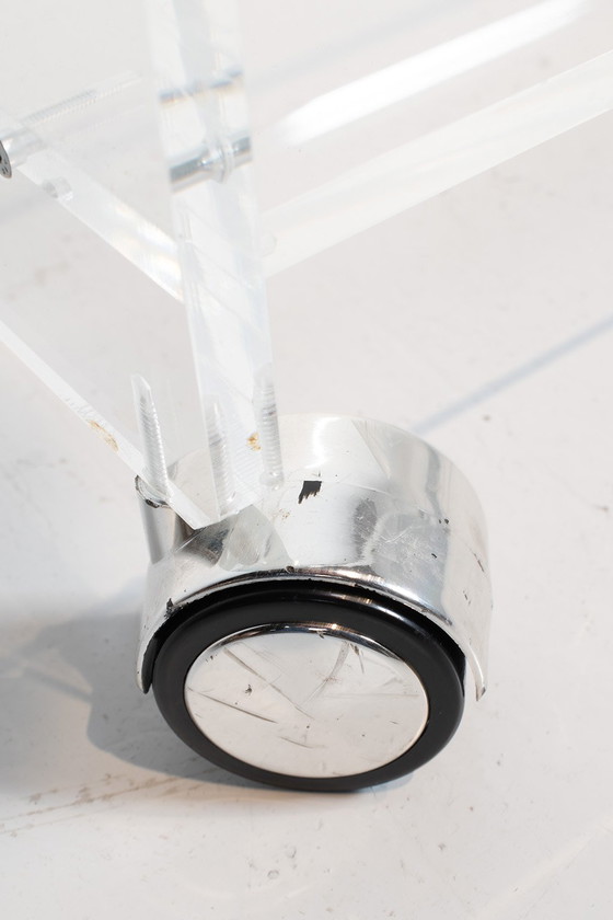 Image 1 of Plexiglas trolley
