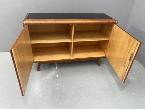 Image 1 of Kast met opaxietglas, Bohumil Landsman en Hubert Nepožitek, jaren 60