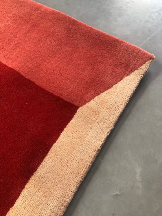 Il tappeto più bello, nuovo modello 900. Design ISO Lana Rosso/Salmone/Grigio – Puik Design, Tappeti, Wool (photo 2 of 8)