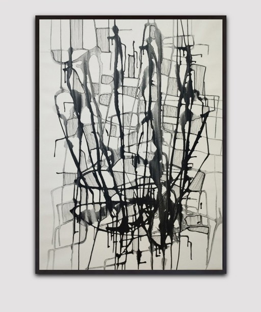 Natia Antadze Abstrakte Komposition XXL 