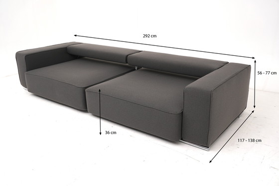 Image 1 of B&B Italia Andy Canapé - Tissu gris, Pièce d'exposition