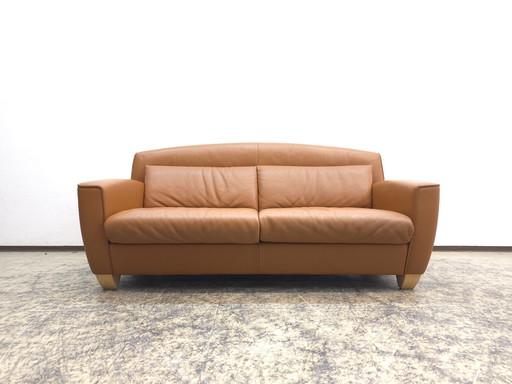 De Sede ds 120 Cognac Designer Sofa Leather Sofa Couch Leather
