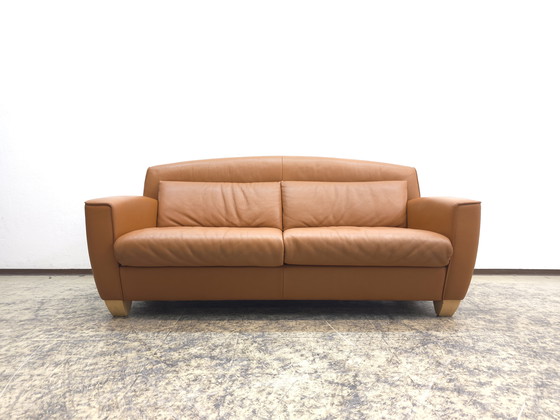 Image 1 of Divano in pelle De Sede ds 120 Cognac Designer Sofa Divano in pelle
