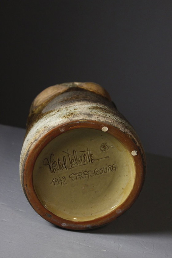 Michel Delmotte in Strasbourg - Imposing Vase Breasts 1972 – Sculpture, Ceramic (photo 11 of 12)