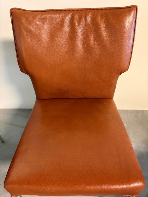 4x Ontwerp op voorraad eetkamerstoelen – Design on Stock, Metal, Leather (photo 5 of 5)