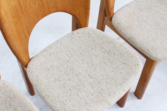 Image 1 of 5 Vintage Danish Mid - Century dining chairs Glostrup