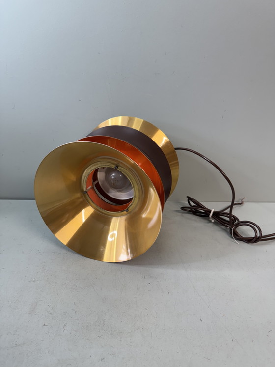 Prachtige Vintage Mid-Century Hanglamp Deens Design – Hanglampen, Metal (photo 9 of 15)