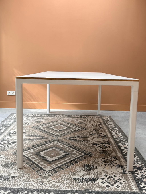 HAY T12 Esstisch Weiß - 200 x 95 cm – eettafels, Aluminium, lamine (photo 2 of 6)