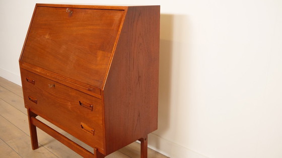 Image 1 of Vintage secretaire | Arne Wahl Iversen | Teak | 95 cm