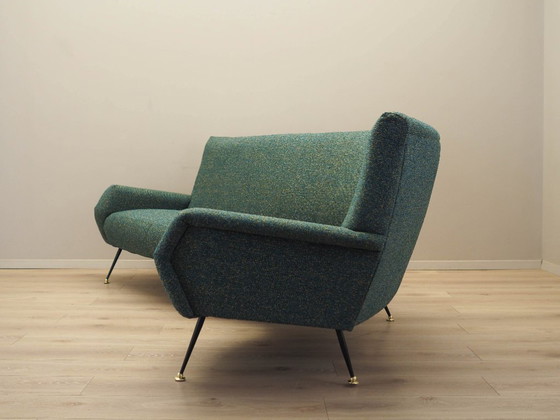 Image 1 of Grünes Melange-Sofa, dänisches Design, 1970er Jahre, hergestellt in Dänemark