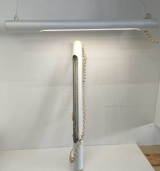 Image 1 of Lampada fluorescente Tube dal design massiccio (anni '70/80, bianco)