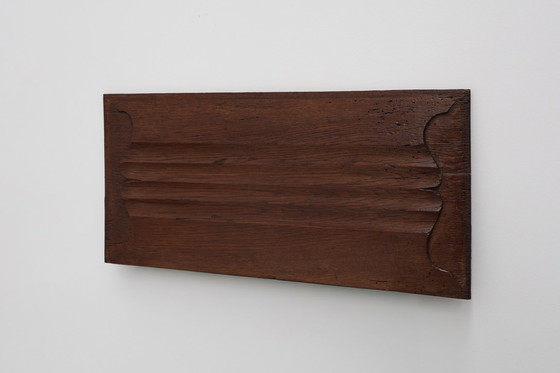 Image 1 of Gotische Eichenholztafel aus dem 16. Jahrhundert, Belgien