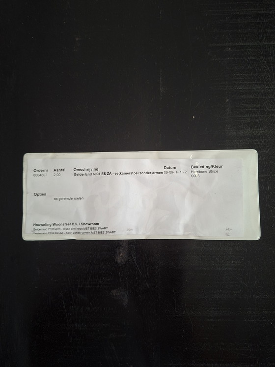 Image 1 of 2 x Gelderland 6901 chairs