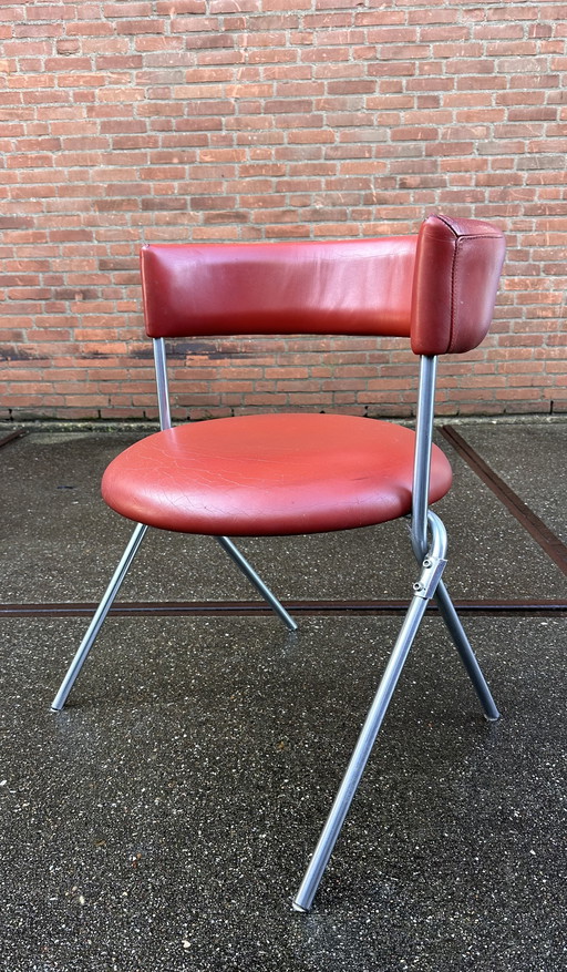 4x Werner Blaser Spectrum design chairs