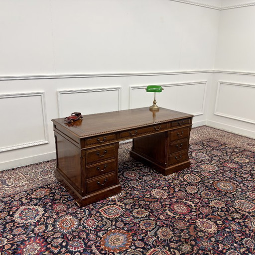 Scrivania Classica Inglese Eichholtz – bureau, Wood, Brass