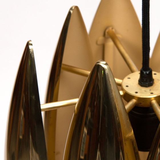 Image 1 of Jo Hammerborg Kastor Pendelleuchte Messing