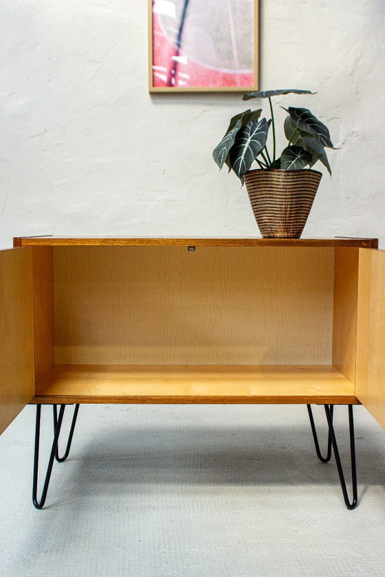 Vintage ladekast, dressoir, laag dressoir, midden 20e eeuw, jaren 60 – Ladekasten, Wood (photo 3 of 10)