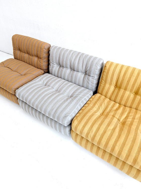 Image 1 of Vroege editie 'Amanta' loungestoel van Mario Bellini voor C&B Italia, jaren 60.