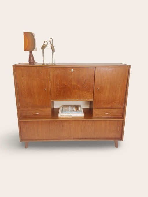 Mid Century highboard dressoir, jaren 60